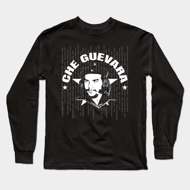 Che Guevara Rebel Cuban Guerrilla Revolution T-Shirt Long Sleeve T-Shirt by HiDearPrint